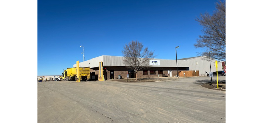 Exterior photo showing the main building for CMC Recycling Tulsa